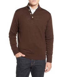 Thomas Dean Merino Wool Sweater