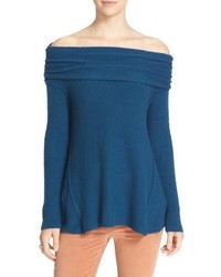 Free People Strawberry Fields Off The Shoulder Sweater