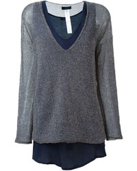Twin-Set Shimmer Layer Sweater