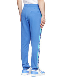 VERSACE JEANS COUTURE Blue Cotton Lounge Pants