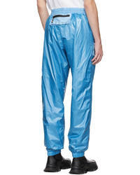 MONCLER GRENOBLE Blue Track Pants