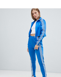 adidas Originals Three Stripe Track Pant In Blue