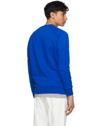 MAISON KITSUNÉ Blue Fox Head Patch Classic Sweatshirt