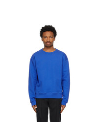 Dries Van Noten Blue French Terry Sweatshirt