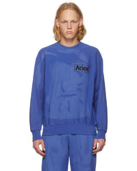 Aries Blue Temple Sweatshirt