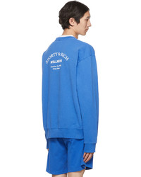 Sporty & Rich Blue Wellness Sweatshirt
