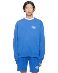 Sporty & Rich Blue Wellness Sweatshirt