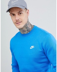 Nike Club Swoosh Sweatshirt In Blue 804340 403