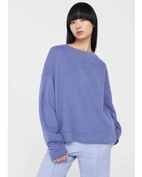 Mango Oversize Cotton Sweatshirt