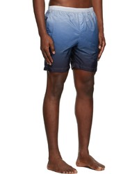 True Tribe Blue Gradient Neat Steve Swim Shorts