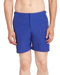 Orlebar Brown Solid Mid Length Swim Shorts