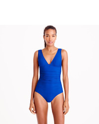 J.Crew D Cup Ruched Femme One Piece Swimsuit