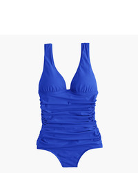 J.Crew D Cup Ruched Femme One Piece Swimsuit