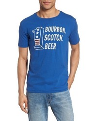 Lucky Brand Bourbon Scotch Beer T Shirt