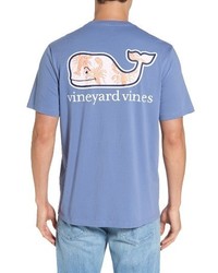 Vineyard Vines Lobster Toss Whale Fill Pocket T Shirt