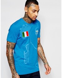 adidas Originals T Shirt With Italy Badge Aj8032