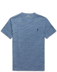 Polo Ralph Lauren Slim Fit Marled Cotton Jersey T Shirt