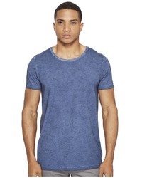 Scotch & Soda Tee With Uneven Bottom In Lightweight Jersey Quality T Shirt