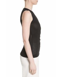 Fuzzi Ruched Tulle Tank