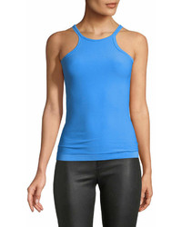 Helmut Lang Seamless Fitted Jersey Racer Tank
