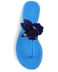 Tory Burch Blossom Jelly Thong Sandals