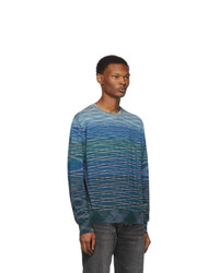 Missoni Blue Wool Sweater