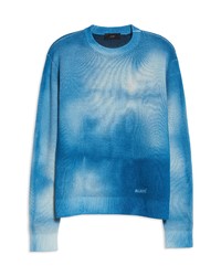 Alanui Dusty Road Tie Dye Bandana Jacquard Wool Sweater