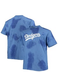 PROFILE Royal Los Angeles Dodgers Tie Dye T Shirt At Nordstrom