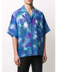 Marni Tie Dye Jacquard Monogram Shirt