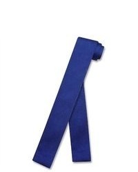 Antonio Ricci Knitted Neck Tie Solid Royal Blue Color Necktie