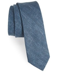 The Tie Bar Freehand Solid Linen Tie