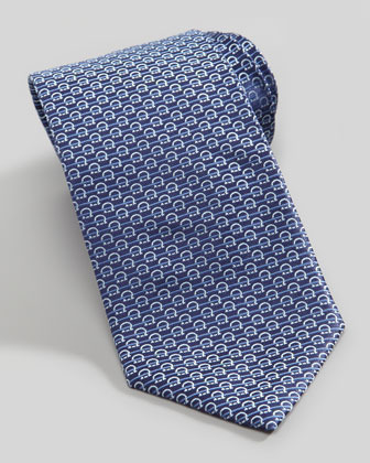 ferragamo blue tie