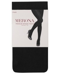 Merona Premium Control Top Opaque Tights, $10, Target