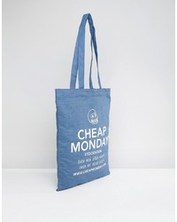 Cheap Monday Denim Shopper Bag