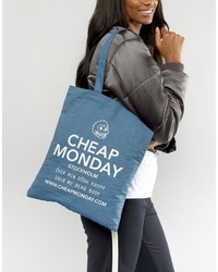 Cheap Monday Denim Shopper Bag