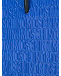 Moschino Logo Embossed Tote