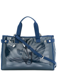 Armani Jeans Perforated Tote