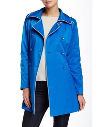 GUESS Contrast Piping Trench Coat