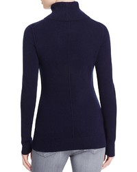 Aqua Cashmere Turtleneck Cashmere Sweater 100%