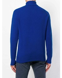 Drumohr Roll Neck Fitted Sweater