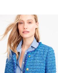 J.Crew Collection Lady Jacket In English Tweed