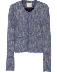 Joie Mardona Cotton Blend Tweed Jacket