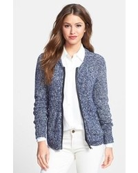 Caslon Tweed Sweater Jacket