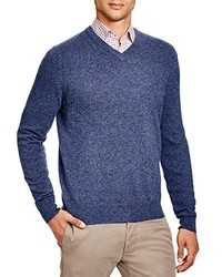 The Men's Store Cashmere V Neck Sweater