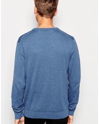 Esprit Cotton V Neck Knitted Sweater