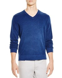 Bloomingdale's The Store At V Neck Slim Fit Cashmere Sweater