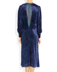 Junya Watanabe Velvet Jacquard Dress