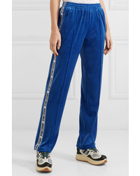Opening Ceremony Torch Stretch Velour Track Pants