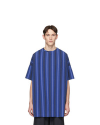 House Of The Very Islands Blue Woven T Shirt
