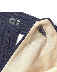 Gant Rugger Navy Slim Fit Cotton Blend Suit Trousers
